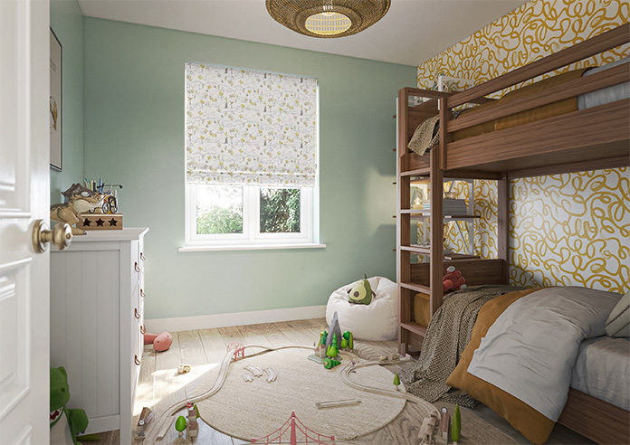 Dino Park, Volcanic - Twist&Fit Roman Blind - Image 6